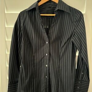 Black & white, Express business casual shirt.